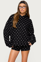 Chelsie Polka Dot Hoodie
