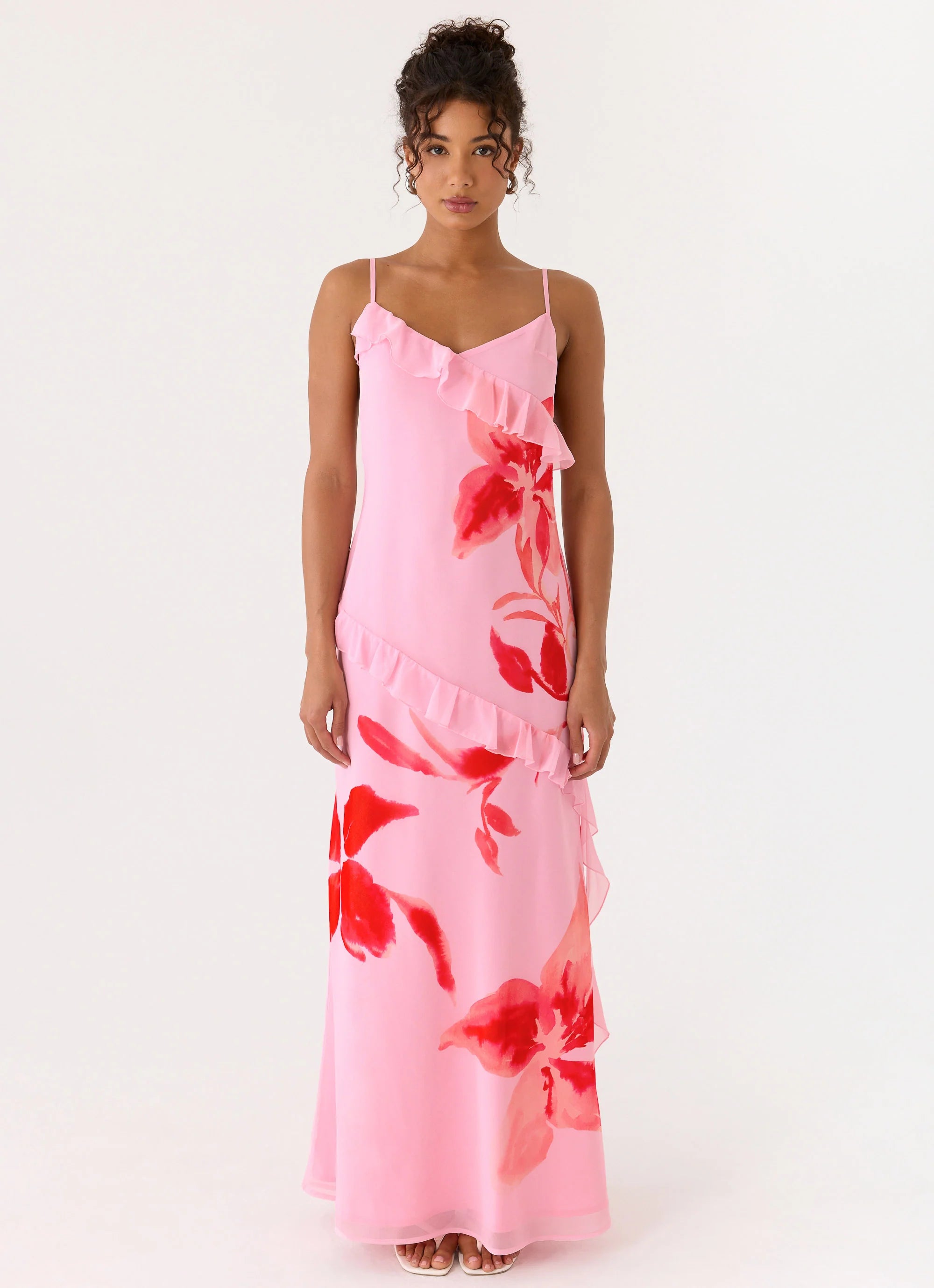 Ayesha Maxi Dress - Pink Petal