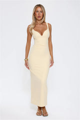 Imperial Glow Maxi Dress Yellow