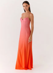 Madelyn Maxi Dress - Sunset Ombre
