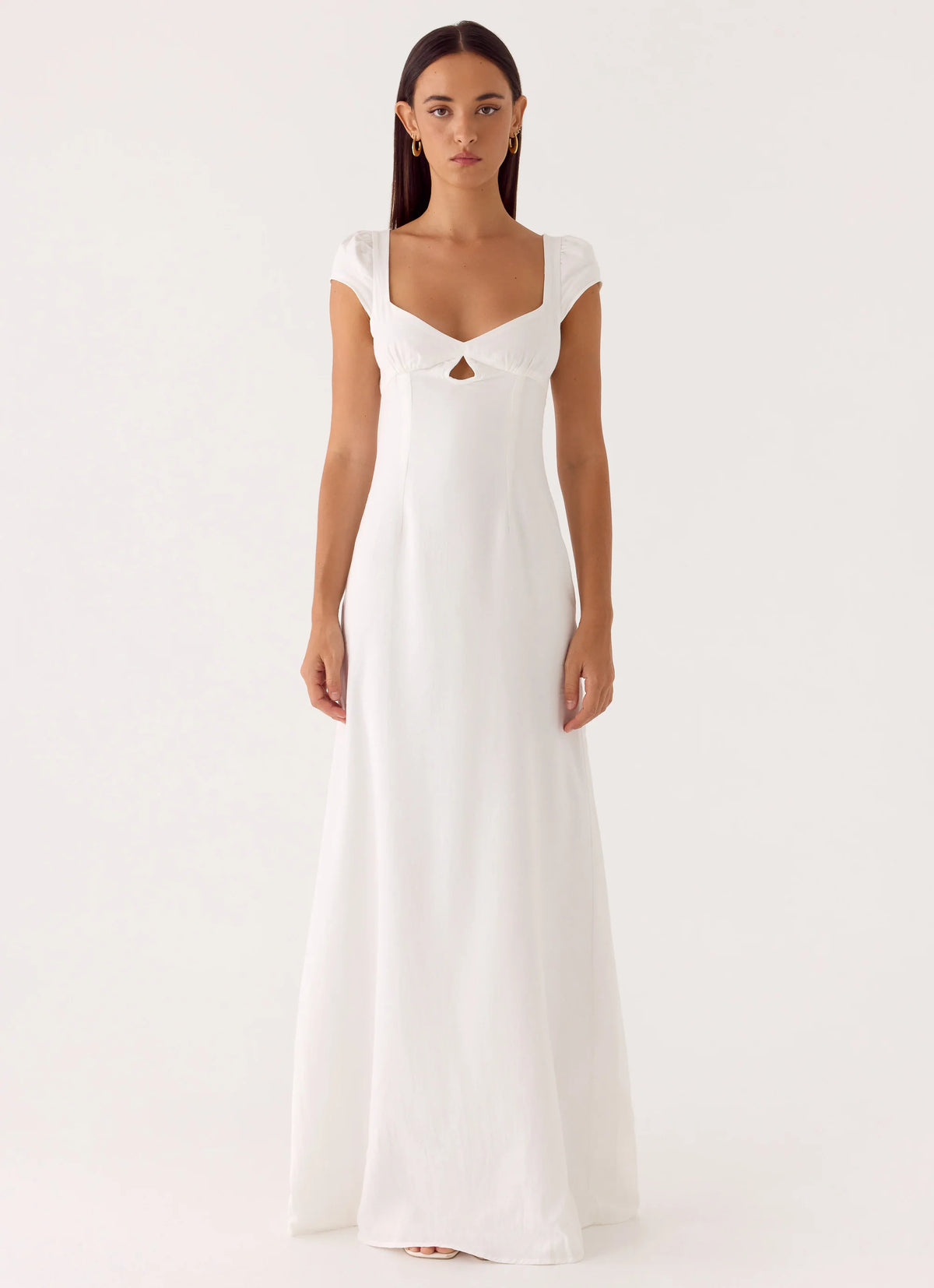 Never Really Over Maxi Dress - White