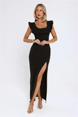 The Dress Up Club Maxi Dress Black