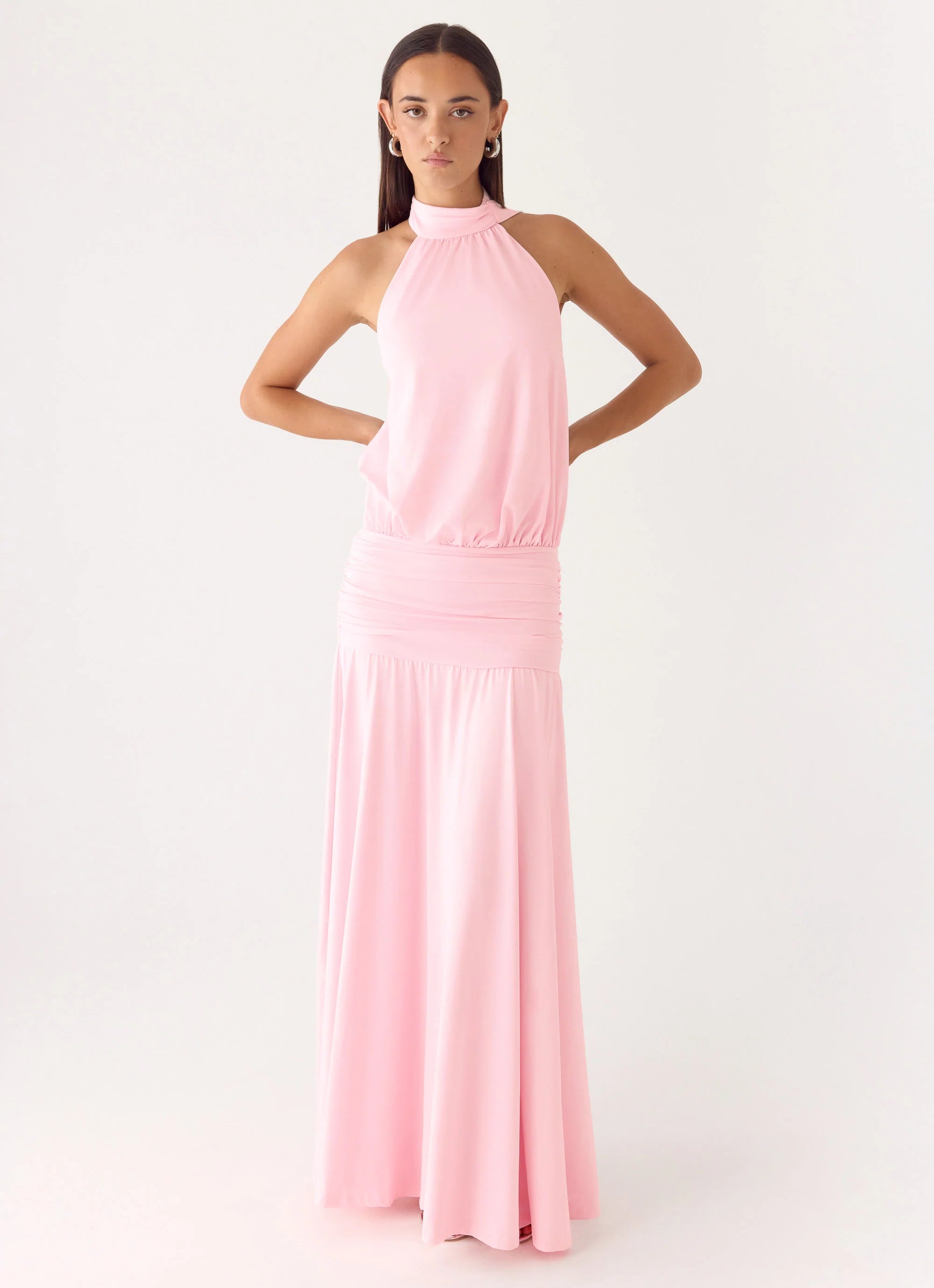 Last Forever Maxi Dress - Baby Pink
