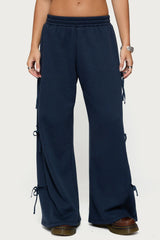 Claudette Baggy Ribbon Sweatpants