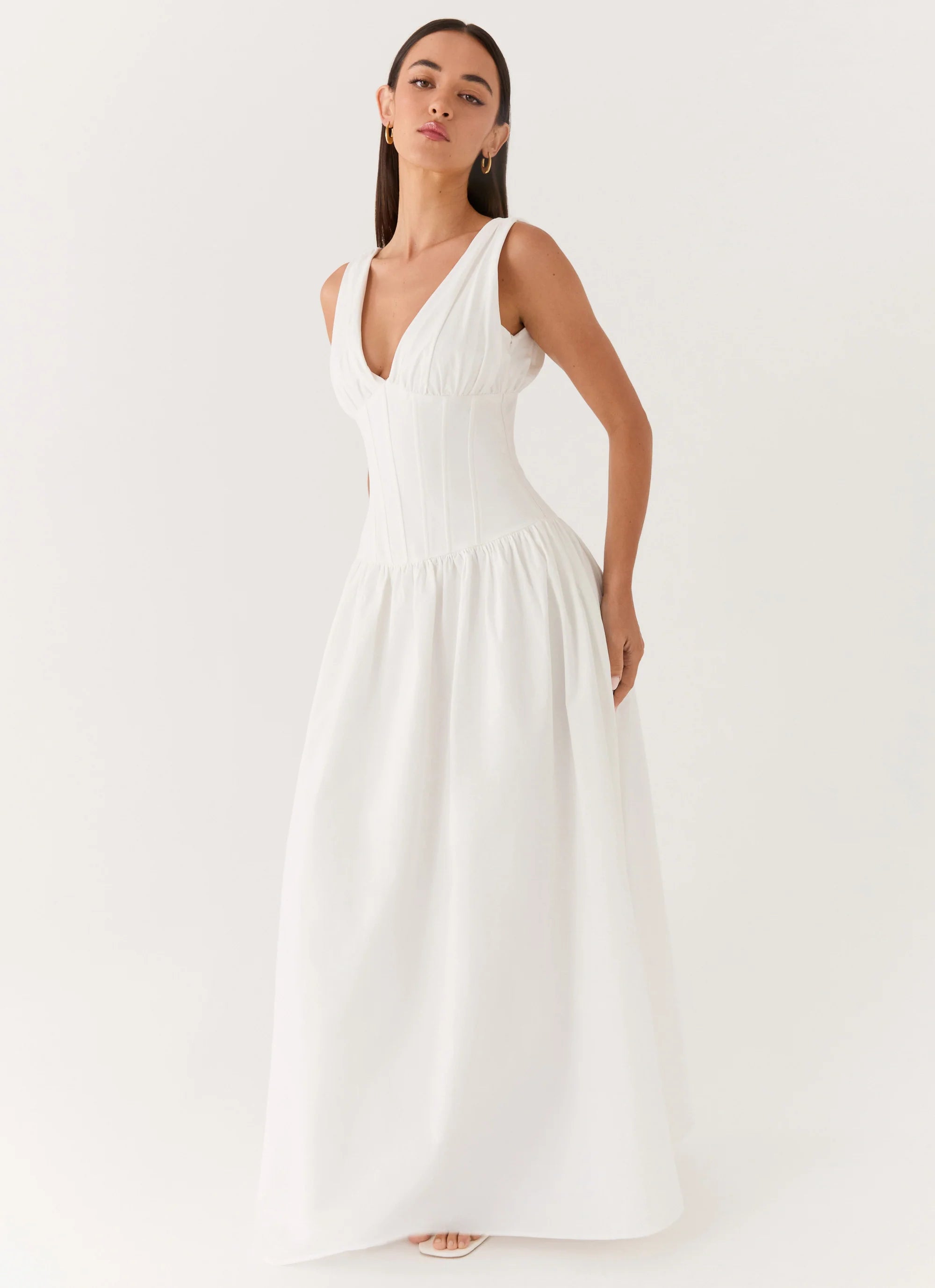 Eunbi Maxi Dress - White